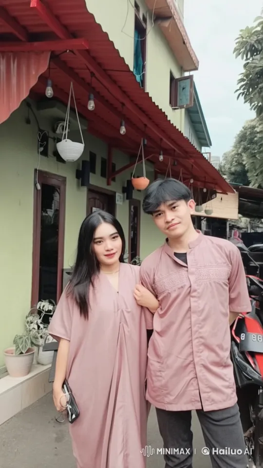 Couple Performing Synchronized Chinese Martial Arts in Urban Setting – AI Generated Video | Hailuo AI