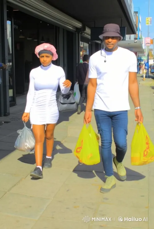 Young Couple's Grocery Walk Turns into Martial Arts Scene – AI Generated Video | Hailuo AI