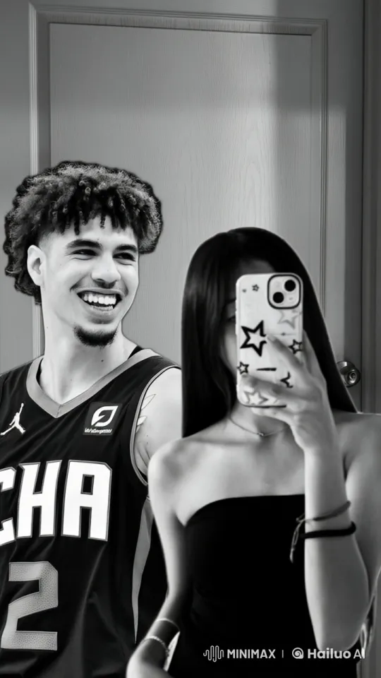 Boy Hugs Girl Taking Selfie in Animated Scene – AI Generated Video | Hailuo AI