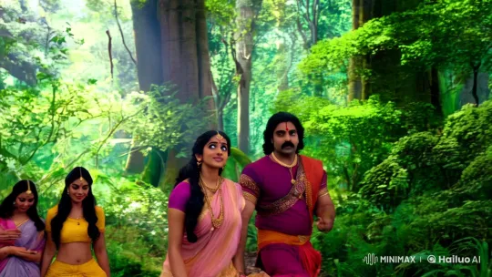 Rama, Sita, and Lakshman's Journey in the Forest – AI Generated Video | Hailuo AI