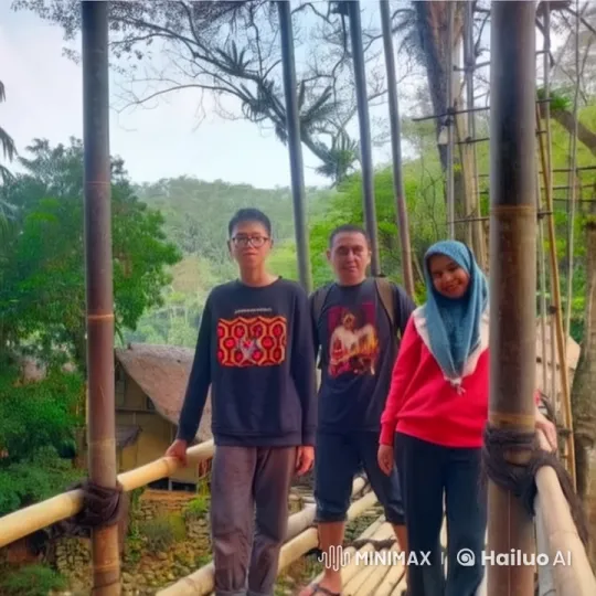 Live2D Animated Short: Martial Arts on a Bamboo Bridge – AI Generated Video | Hailuo AI