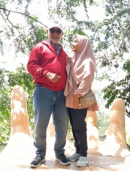 Couple Practices Kung Fu in Garden Setting – AI Generated Video | Hailuo AI