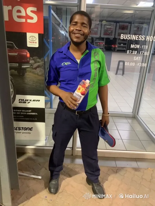 Amapiano Dance Performance at Service Center Entrance – AI Generated Video | Hailuo AI
