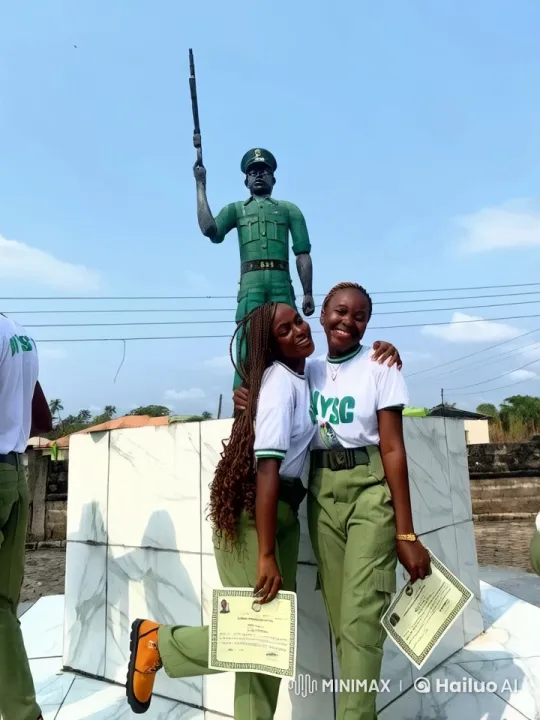 NYSC Members Engage in Skilled Kung Fu Combat – AI Generated Video | Hailuo AI