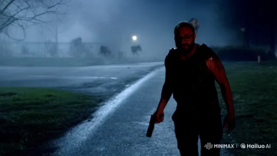 Zombie Chase: Man's Desperate Run in 4K Realism – AI Generated Video | Hailuo AI