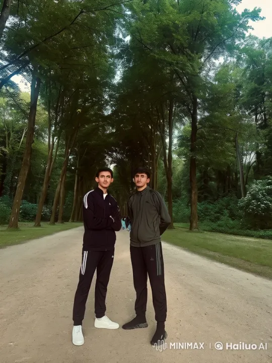 Athletes Display Martial Arts in Serene Forest Setting – AI Generated Video | Hailuo AI