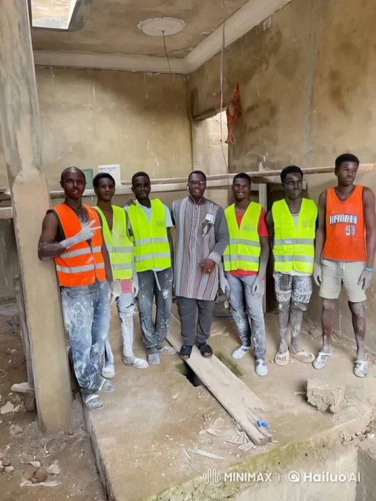 Construction Workers Transform into Martial Artists – AI Generated Video | Hailuo AI