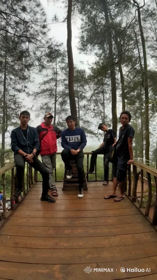 Casual Man Reveals Martial Arts Skills in Forest – AI Generated Video | Hailuo AI