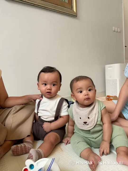 Babies Engage in Imaginative Kungfu Fight – AI Generated Video | Hailuo AI