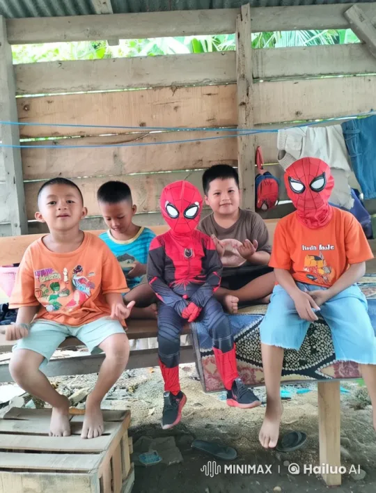 Live2D Spider-Man Child Performs Kung Fu – AI Generated Video | Hailuo AI