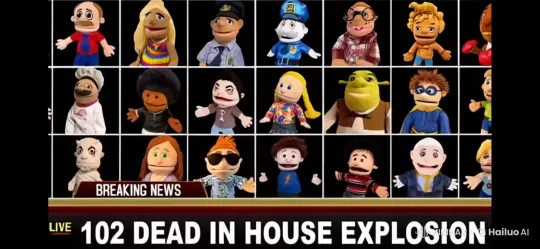 Live2D Puppet Dance Party with Real-Time News Banner – AI Generated Video | Hailuo AI