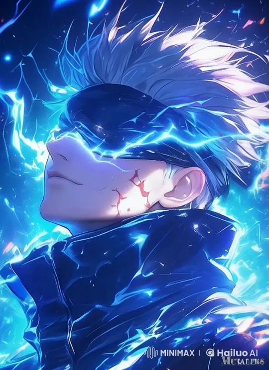 Mysterious Character with Energy Aura in Live2D Animation – AI Generated Video | Hailuo AI