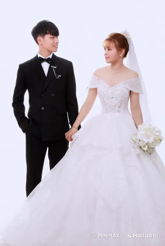 Wedding Couple's Live2D Martial Arts Fusion – AI Generated Video | Hailuo AI