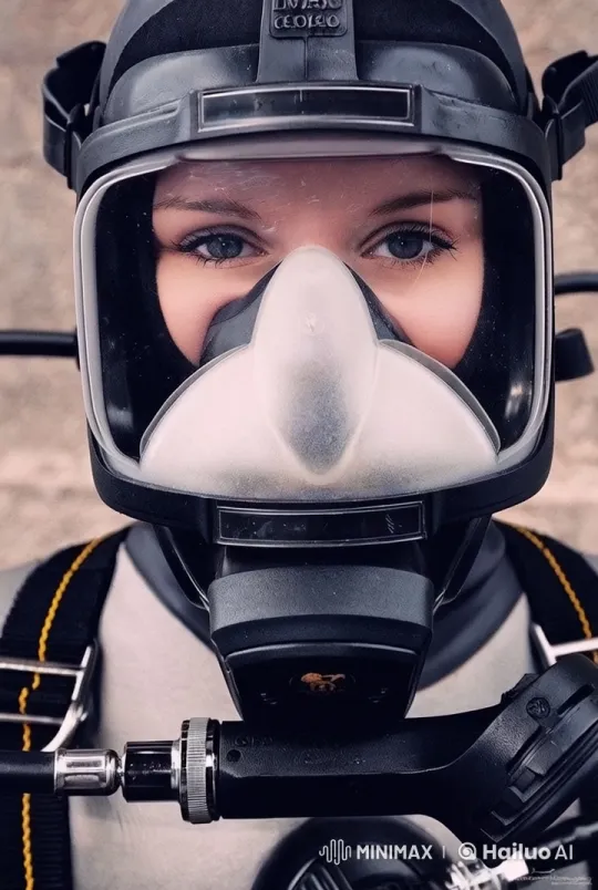 Diving Mask and Breathing Apparatus Demonstration – AI Generated Video | Hailuo AI