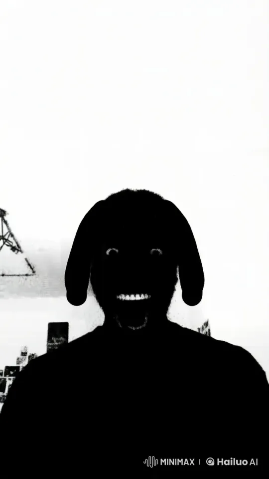 Disturbing Figure in Menacing Cityscape with Eerie Sounds – AI Generated Video | Hailuo AI