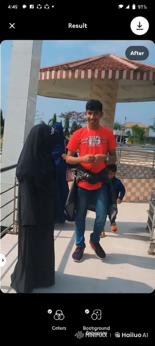 Couple's Tender Kiss on a Sunny Bridge – AI Generated Video | Hailuo AI