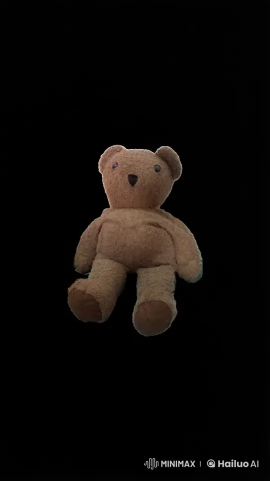 Concerned Teddy Bear and Comforting Stickman Chat – AI Generated Video | Hailuo AI