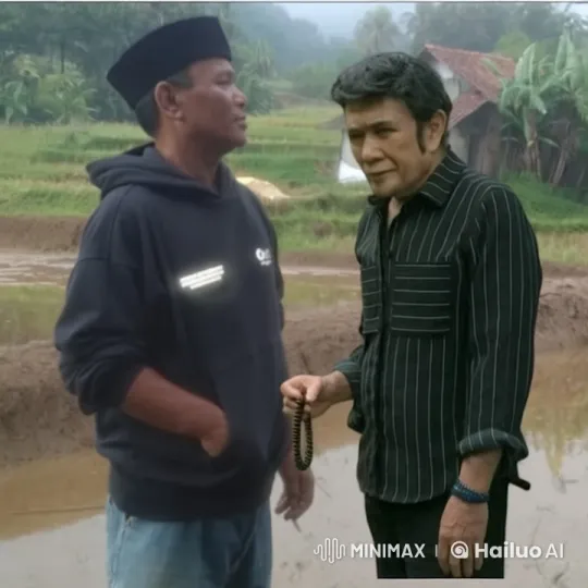 Serene Rural Confrontation in Live2D Animation – AI Generated Video | Hailuo AI