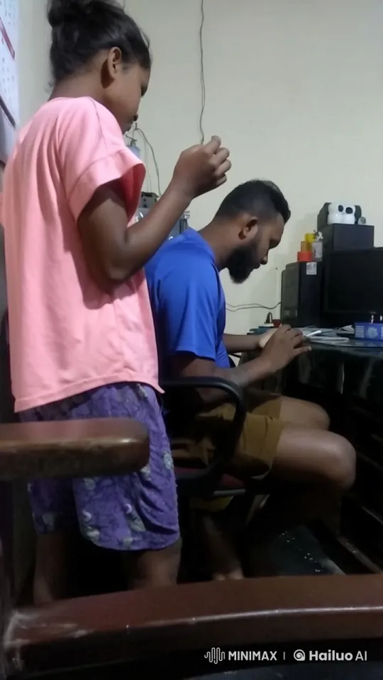 Live2D Kung Fu Fight in a Small Room with Furniture – AI Generated Video | Hailuo AI