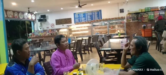 Unexpected Kungfu Kick in Calm Restaurant Setting – AI Generated Video | Hailuo AI