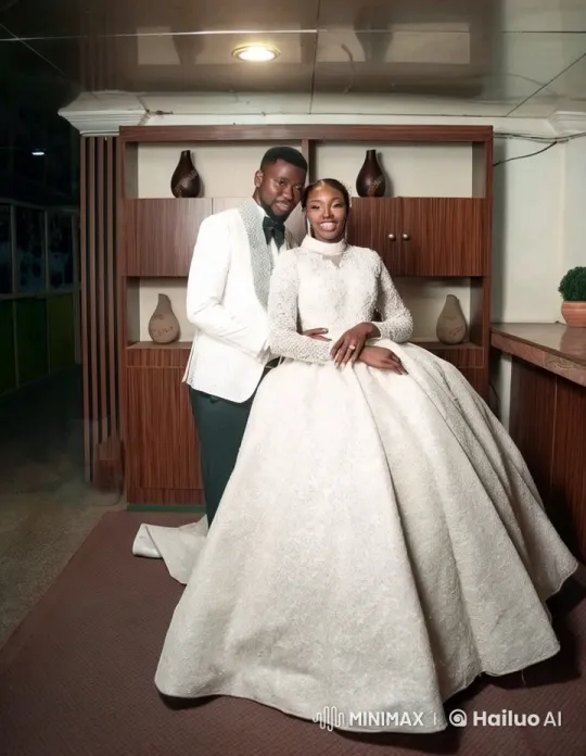 Elegant Couple Blends Wedding Elegance with Martial Arts – AI Generated Video | Hailuo AI