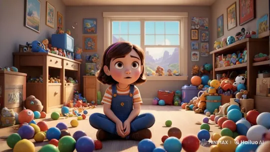 Cluttered Toy Room: Bala's Overwhelmed Playground – AI Generated Video | Hailuo AI