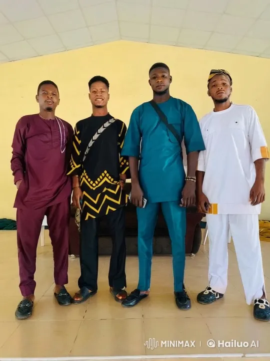 Traditional Attired Men Engage in Dynamic Fight Scene – AI Generated Video | Hailuo AI