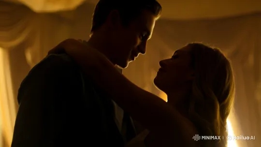 Intimate Embrace Captured in Ambient Light – AI Generated Video | Hailuo AI