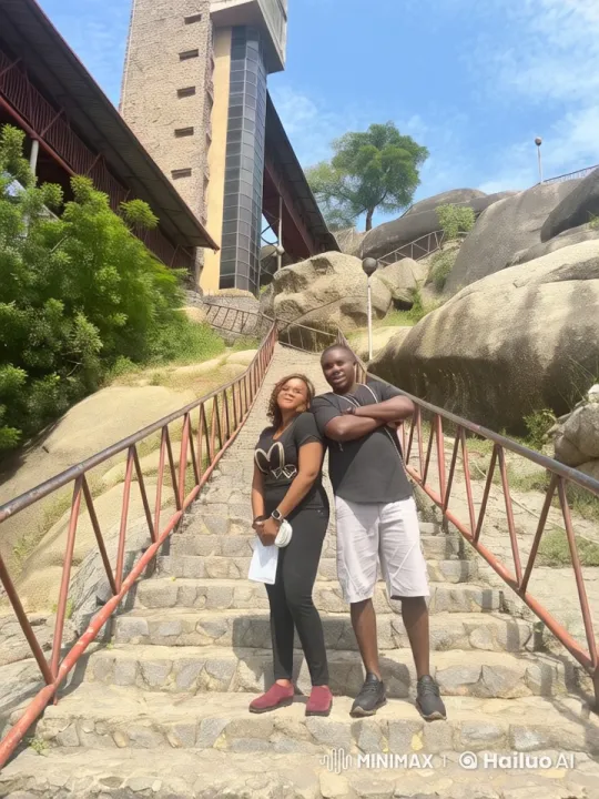 Couple Kisses Passionately Amidst Romantic Stone Stairs – AI Generated Video | Hailuo AI