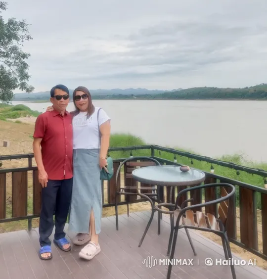 Couple Performs Harmonious Martial Arts by Scenic River – AI Generated Video | Hailuo AI
