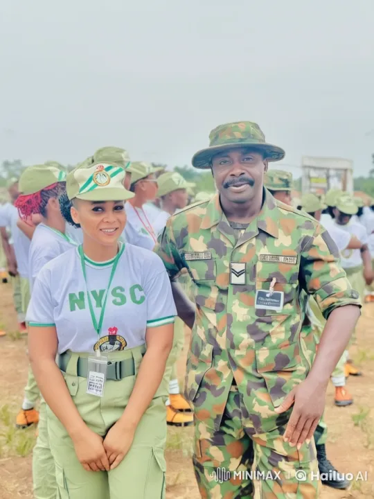 NYSC and Nigerian Army Officers Engage in Kung Fu Duel – AI Generated Video | Hailuo AI