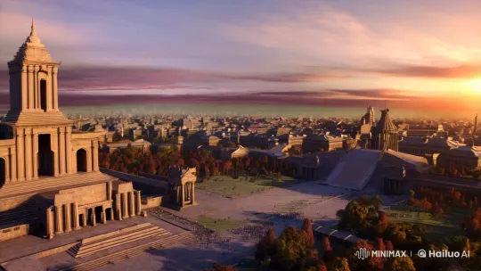 Portal of Time: Ancient to Future Spectacle – AI Generated Video | Hailuo AI