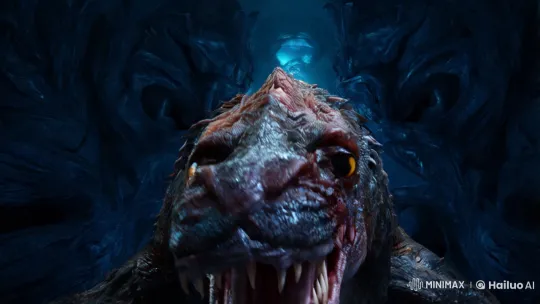 Monster's Stomach: A Journey Through Terror and Beauty – AI Generated Video | Hailuo AI