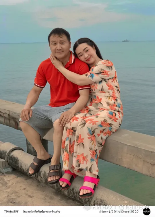 Couple Practicing Kungfu on Seaside Pier – AI Generated Video | Hailuo AI