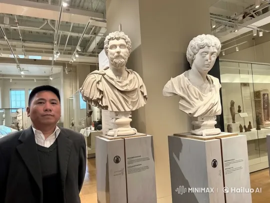 Classical Statues Dance to Life in Animated Museum Display – AI Generated Video | Hailuo AI