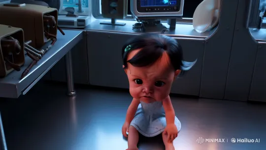 Innocent Toddler's Terrifying Demon Influence – AI Generated Video | Hailuo AI
