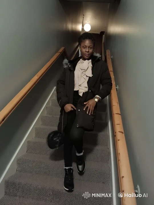 Live2D Animation: Person Embraced by Jesus on Stairwell – AI Generated Video | Hailuo AI