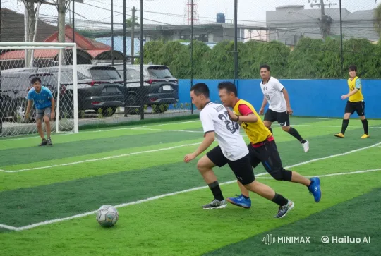 Live2D Soccer Scene with Kungfu and Anime Moves – AI Generated Video | Hailuo AI