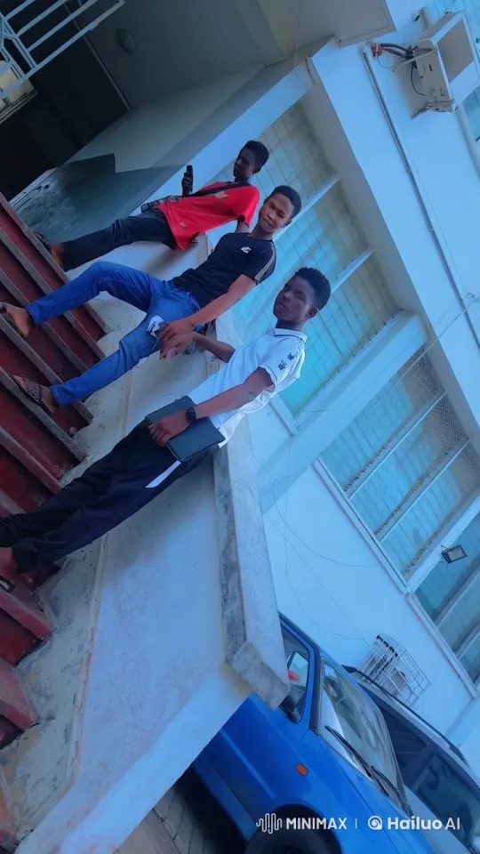 Young Men Showcase Kung Fu Skills on Building Steps – AI Generated Video | Hailuo AI