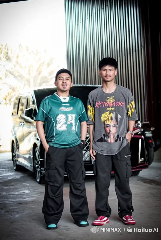 Dynamic Kungfu Performance by Two Young Men – AI Generated Video | Hailuo AI