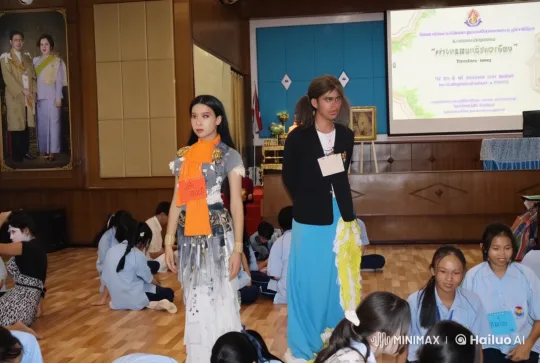 Live2D Animated Martial Arts Demonstration in Classroom Setting – AI Generated Video | Hailuo AI