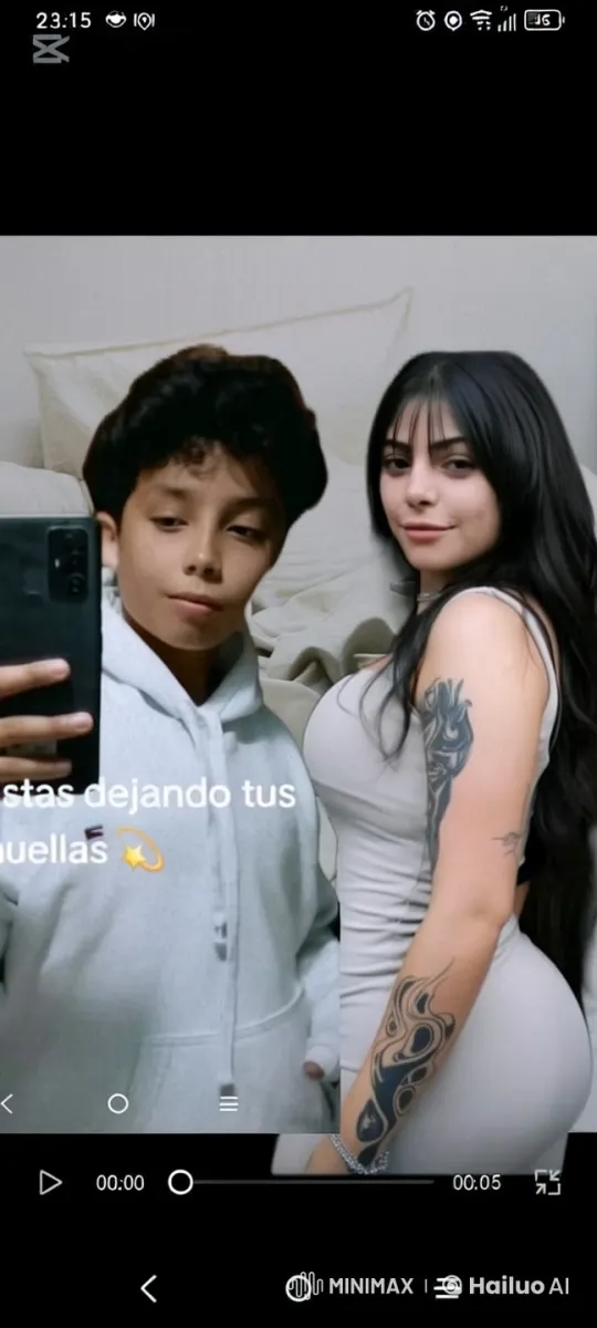 Affectionate Selfie: Boy and Girl in Intimate Moment – AI Generated Video | Hailuo AI