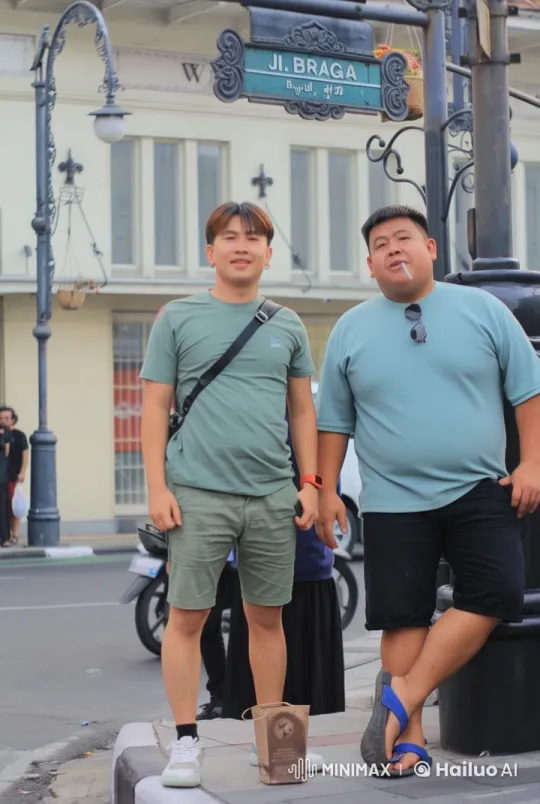 Live2D Video: Kungfu Master Showcases Skills on Busy Street – AI Generated Video | Hailuo AI