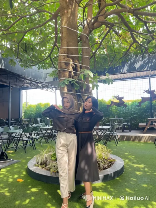 Stylish Kung Fu Practitioners in Serene Garden Setting – AI Generated Video | Hailuo AI