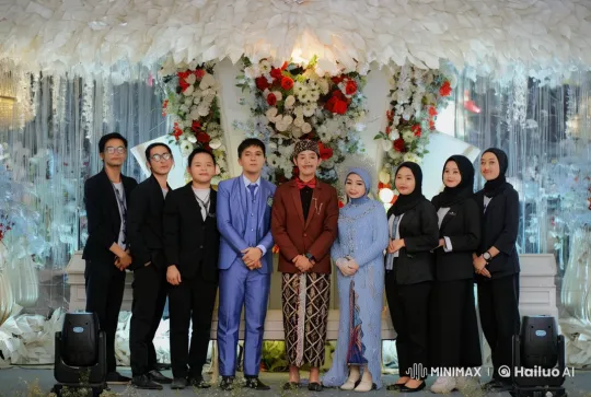 Elegant Wedding Meets Energetic Kung Fu Display – AI Generated Video | Hailuo AI