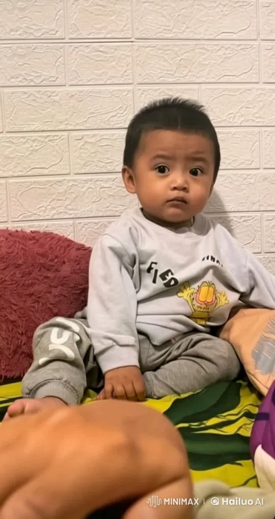 Animated Child Practicing Kungfu in Pajamas – AI Generated Video | Hailuo AI