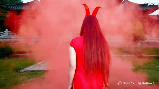 Chinese Catholic Church Scene: Possessed Woman Transformation – AI Generated Video | Hailuo AI