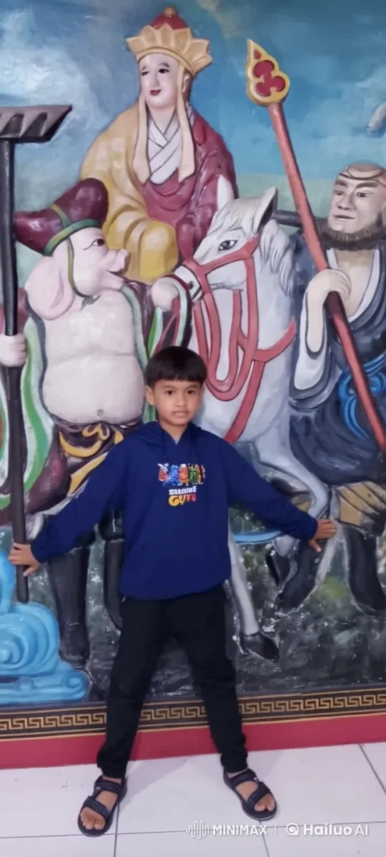 Live2D Animated Stumble Guys Boy Performs Kung Fu – AI Generated Video | Hailuo AI