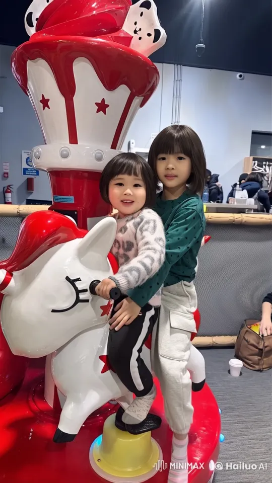 Children Perform Synchronized Kungfu on Animated Ride – AI Generated Video | Hailuo AI