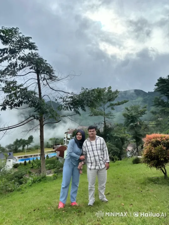 Couple Demonstrates Kungfu Skills in Scenic Mountain Setting – AI Generated Video | Hailuo AI